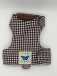 Walking Harness/Jacket - Check Gingham Dogtooth