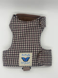 Walking Harness/Jacket - Check Gingham Dogtooth